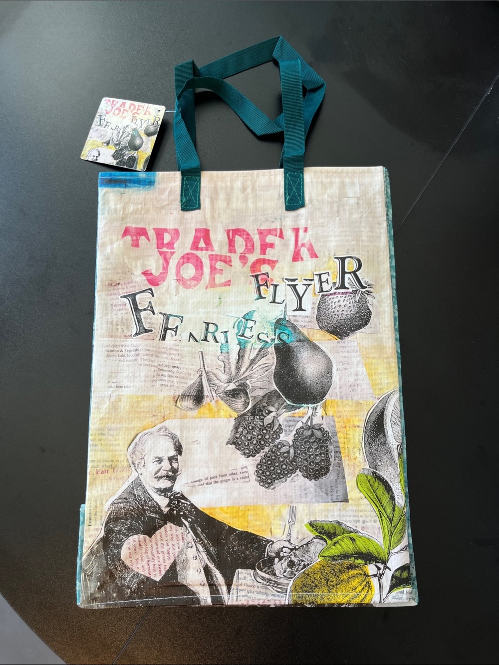 Trader Joe’s Fearless Flyer Reusable Grocery Bag, NWT.